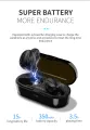 XG-13 TWS Bluetooth Earphone Wireless Headphones V5.0 In-ear Headset Waterproof Noise Reduction Earbuds With LED Power Display with Portability. 