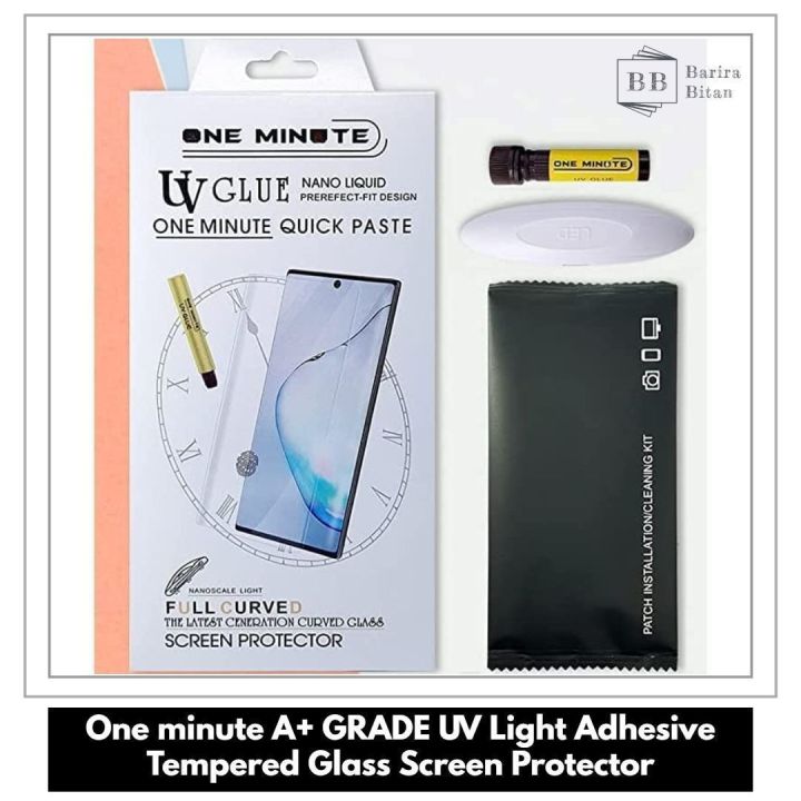 For Oppo Reno 10 5G/ Reno 10 Pro 5G One minute A+ GRADE UV Light Adhesive Tempered Glass Screen Protector