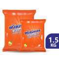 Minister Bright Wash Synthetic Detergent Powder Lemon & Mint - 1 KG (500 gm free). 