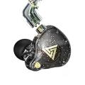 QKZ AK6 PRO In-ear Headphones HiFi Fever Subwoofer Earbuds Earphone with Microphone Removable Cable.