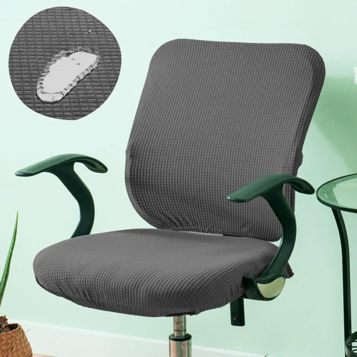 Elastic%20Office%20Chair%20Seat%20Covers%20Stretchable%20Chair%20Slipcover%20Dark%20Blue%20-%20Image%206