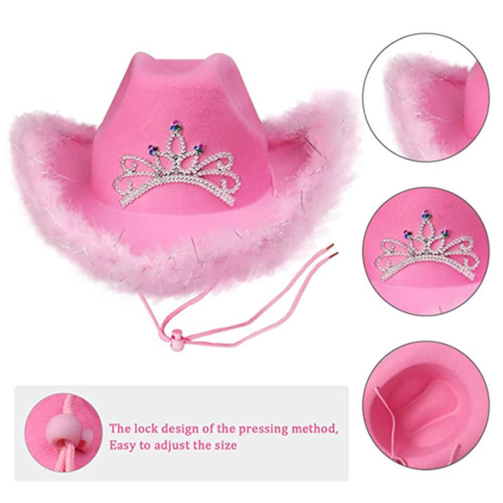 Pink%20West%20Cowgirl%20Hat%20for%20Women%20Girls%20Tiara%20Feather%20Felt%20Western%20Sequin%20Cowboy%20Cap%20Costume%20Party%20Dress%20Jazz%20Caps%20Cosplay%20Props%20-%20Image%206