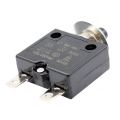 5X 5A Circuit Breaker 12V/24V Push Button Resettable Thermal Circuit Breaker Panel Mount with Waterproof Cap.