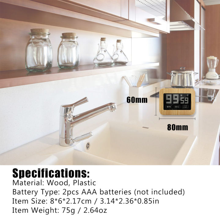 KOGEEK%20Digital%20Kitchen%20Timer%20Magnetic%20Countdown%20Clock%20Large%20Display%20Touchscreen%20Count%20Up%20and%20Down%20Timer%20with%20Retractable%20Bracket%20for%20Cooking%20Kids%20Gym%20Games%20Classroom%20-%20Image%205