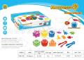 Children's Rainbow Count Dinosaur Shape Color Classification Box Kindergarten Early Education Toys Montessori Mathematics Teaching Aids. 