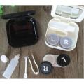 Contact Lens Travel Case Kid Set Storage Pocket Mirror Container Holder Box. 