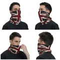 Union Flag Bandana Neck Gaiter Uk Kingdom Country Magic Scarf Multifunctional Headwear Cycling for Men Women Adult Breathable. 
