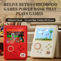 H12Pro Retro Power Bank Game Console Mini 3.5-inch 1000 in 1 Handheld Game Console 6000 MAH Retro Classic Game Console Toy LaoXzhongX. 