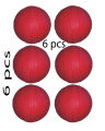 Cricket Rubber Ball -Maroon - Indian- Develop Your Cricket Skills With This High-Quality Maroon Rubber Ball. 