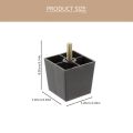 4 Pcs Replace Rubber Plastic Sofa Legs Furniture Cabinet Replacement Feet Metal for. 