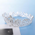 1 Crown Crown Cake Hat Decoration Little Crown Children's Hair Accessories Princess Wedding Birthday Party Supplies.