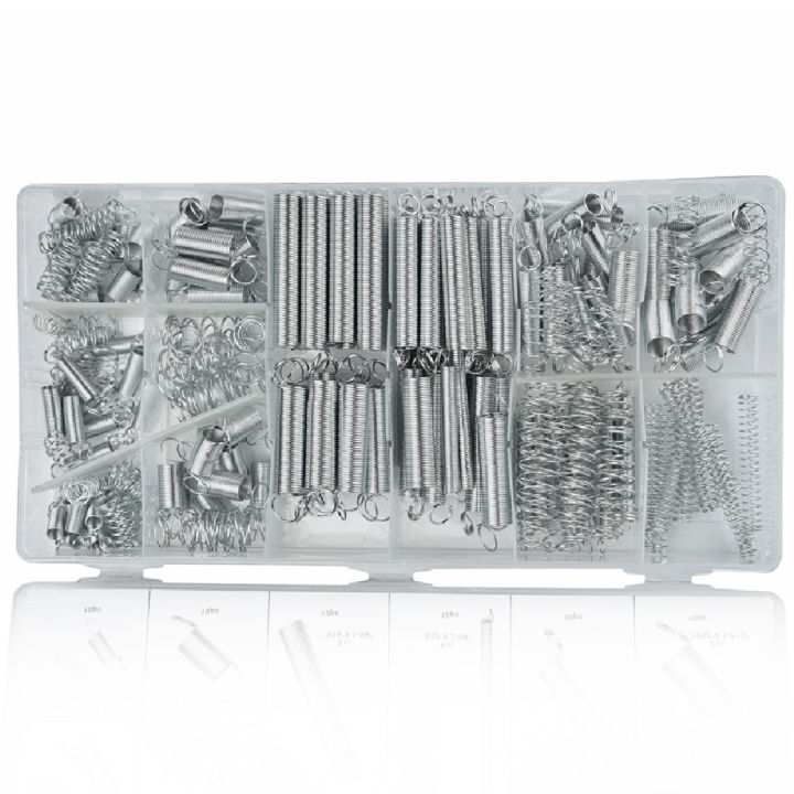 200Pcs%20Springs%20Assortment%20Set%20Portable%20Hardware%20Tool%20Extension%20Tension%20Compression%20Spring%20Assortment%20Kit%20-%20Image%203