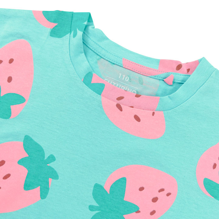 Kids%20Cotton%20Printed%20Summer%20Co-Ord%20Half%20Pajama%20Set%20From%20Levin%20-%20Image%205