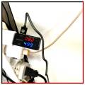 Dual USB Power Current Voltage Meter Tester Portable Mini Current and Voltmeter Detector. 