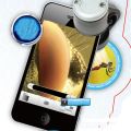 【YIYANGMAOYI111】Optical Zoom Mobile Phone Microscope Clip Macro Lens Magnifier Camera For iPhone 5 6 S iPad Samsung HTC.