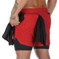 2023 Camo Running Shorts Men 2 In 1 Double-deck Quick Dry GYM Sport Shorts Fitness Jogging Workout Shorts Men Sports Short Pants.