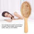 New olid Wood Hair Maage Comb Anti-tatic Hairbruh Portable calp Maage Comb. 
