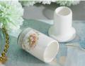 Fine bone china toothpick holder, ceramic toothpick lot box, toothpicks decorative, household item, tooth pick case, tooth box.
