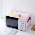 【The road to happiness Store】Microwave Cover Anti oil Cover  Dusty Cover Waterproof Cover Cloth Tableware Grocery Storage Bag Microwave Pouch. 