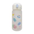 tumbler water bottle for school tumbler for kids Cute Kawaii Frosted Sippy Glass Water Bottle Korean Cartoon Bounce Cover Cups Portable Leakproof Girl Straw Water Cup For Kids. 