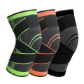 【Alizeker Mall】1 Sports Kneepad Pressurized Elastic Knee Pads Support Fitness Gear Basketball Volleyball knee Protector Bandage.