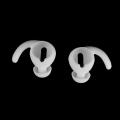 run 1Pair Soft Silicone Earphone Cover Earbuds Eartip Ear Wings Hook Cap Sports Earhook for App-le iPhone Airpods Earpods Headphone. 