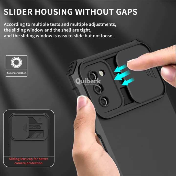 Quiberk%20for%20Samsung%20Galaxy%20m02s%20phone%20case%20slide%20camera%20cover%20leg%20hard%20shockproof%20back%20shell%20-%20Image%204