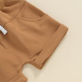 Toddler Kids Clothes Boys Summer Letter Print Short Sleeve T-Shirts Tops Drawstring Shorts Newborn Set Tracksuits Outfits.