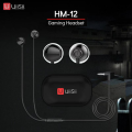 UiiSii HM12 Original On-Ear Deep Bass Good Treble Earphone - Black.