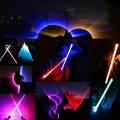 【Customizable】 tar war lightaber light Aber force dueling powered ound metal handle word Coplay luminou Kid Gift #447896. 