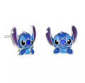 Disney Lilo Stitch Cartoon Ear Pendants Kawaii Stitch Metal Earring Delicate Female Jewelry Accessories Woman Girl Gifts.