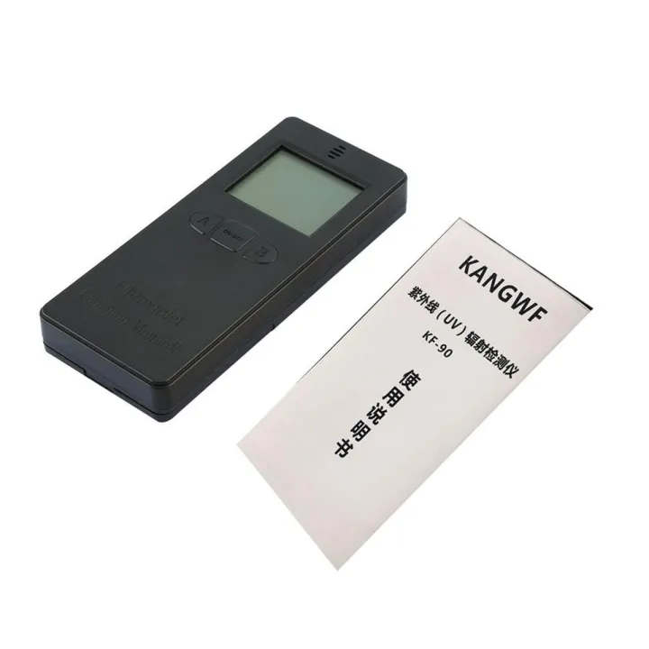 HA Digital Ultraviolet Radiation Detector UV UVI Meter Dosimeter Tester Counter-Black