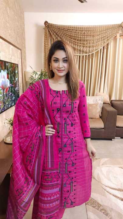 Cotton%20Screen%20Unready%20Printed%20Salwar%20Kameez%20for%20Women%20(%20Cotton%203%20pcs%20Dress%20)%20By%20Apan%20bazar%20-%20Dress%20For%20Girls%20-%203%20Pice%20Dress%20-%20Three%20Piece%20-%20Image%202