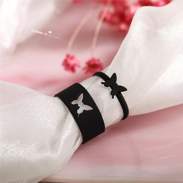 Butterfly%20King%20and%20Queen%20Couple%20Ring%20Set%20In%20Titanium%20Colour-Black%20-%20Finger%20Ring%20-%20Image%202