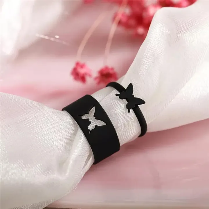 Butterfly%20King%20and%20Queen%20Couple%20Ring%20Set%20In%20Titanium%20Colour-Black%20-%20Finger%20Ring%20-%20Image%202