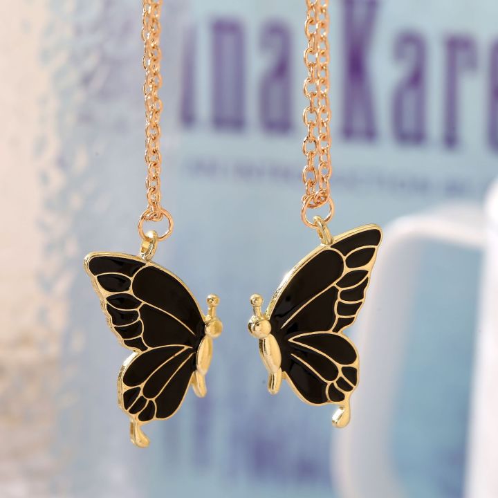 Trendy%202%20Pcs/set%20Butterfly%20Necklace%20for%20Couple%20Gift%20-%20Butterfly%20Pendant%20Card%20Necklaces%20for%20Girls%20Simple%20Stylish%20-%20Chain%20Necklace%20for%20Women%20New%20Collection%20-%20Gifts%20for%20Best%20Friend%20-%20Image%202