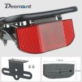 Deemount Bicycle Luggage Carrier Cargo Rear Rack Shelf Cycling Bag Stand Holder Trunk Fit 20-29'' Mtb 4.0'' Fat Bike.