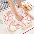 Silicone Baking Mat Pastry Rolling Kitchen Kneading Dough Mat Tools Thick Non-stick Rolling Mats Pastry Accessories Sheet Pads. 