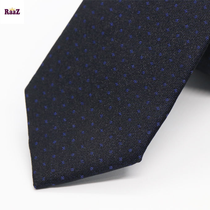 Navy%20Blue%20Dot%20Men%20Premium%20Embroidery%20Cotton%20Silk%20Neck%20Tie%20-%20Image%204