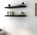 Black/White Floating Shelf Set of 1/2/3,Wall Hanging Shelf,Home Decoration Shelf,Storage Shelves Display Racks Home Decor Wall shelve for Living Room, Office Shelves, Book Shelf Size:19x6 inch.