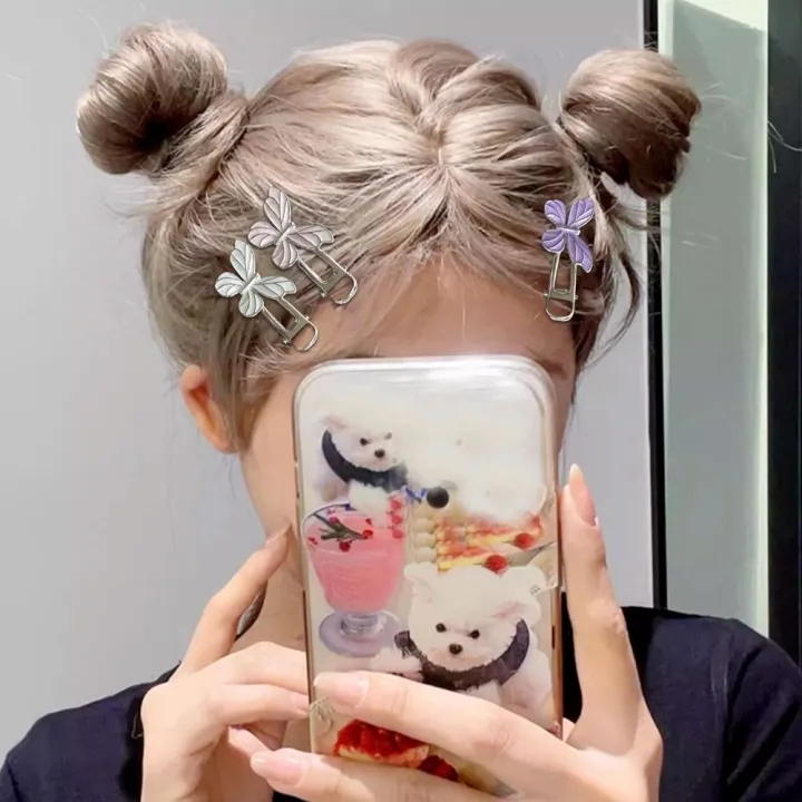 New%20Silver%20Color%20Butterfly%20Hair%20Clip%20Y2K%20Simple%20Butterfly%20Hairpin%20Fashion%20Accessories%20Butterfly%20Pattern%20Hairpins%20-%20Image%205