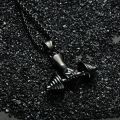 New Fashionable Dumbbell pendant men Gym Bodybuilding Weight Lifting Jewelry Charm Fitness For Men's Necklace.