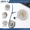 for ETA 2824-2 SELLITA SW200 White 3H Mechanical Watch Clock Movement. 