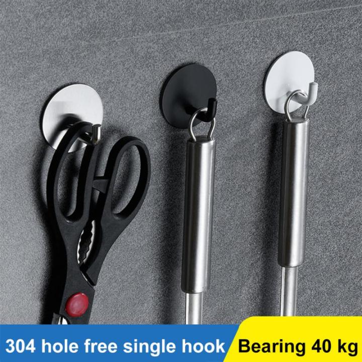 Kitchen%20Bathroom%20Accessories%20Self-Adhesive%20Wall%20Hooks%20Hangers%20Stainless%20Steel%20Hooks%20Towel%20Key%20Umbrella%20Kitchenware%20Storage%20Hook%20-%20Image%202