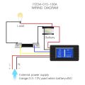 3X DC Multifunction Battery Monitor Meter LCD Display Digital Current Voltage Solar Power Meter. 