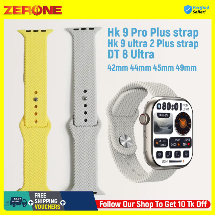 HK 9 Pro Plus Straps DT 8 Ultra, For Apple Watch Band Ultra 49mm 45mm ...