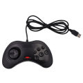 Game Controller Mac Game PC Suitable for Satuega Suitable for Joystick Game Control SB Wired Game 6 Button U Game Controller JoyPad Controller Suitable for Srn System Style Suitable for. 