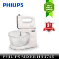 Philips Stand Mixer With Bowl (HR3745). 
