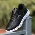 Spring and Summer Leather Surface Sneakers Waterproof Casual Shoes White Running Shoes Student Fashionable Shoes White Sneakers Unisex Shoes Tennis Shoes.