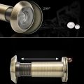 MA Home Security 200 Degree 35-55mm Door Scope peephole Viewer Peep Sight Hole. 